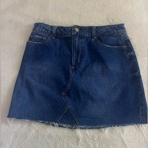 NWOT PAIGE Denim Jean Designer Skirt